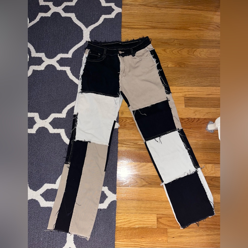 Amazon Patchwork Jeans